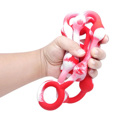 Silicone Anal Beads and Plug - 111cm Long