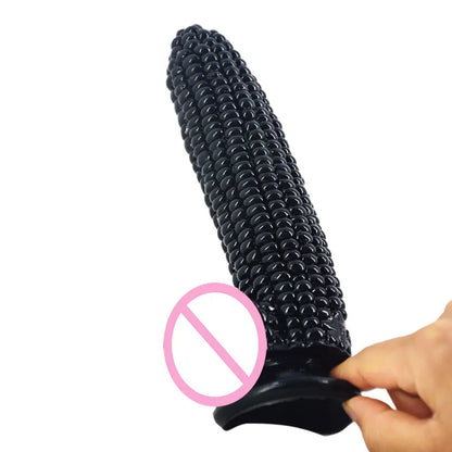 Corn-Style Realistic Masturbator and Anal Plug