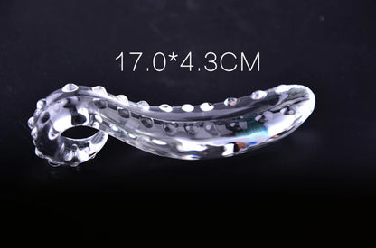 Glass Anal Plug - Cool Summer Pleasure Toy