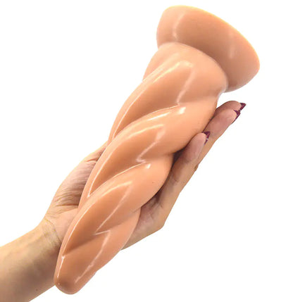 FAAK Silicone Realistic Anal Plug with Suction Cup