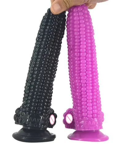 Corn-Style Realistic Masturbator and Anal Plug