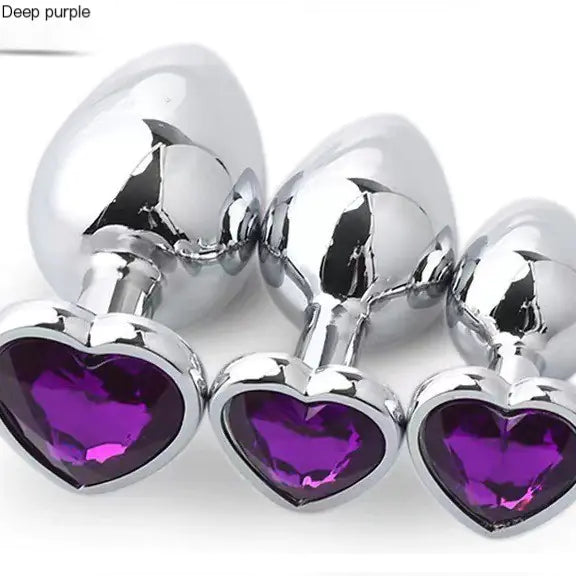 Metal Anal Plug for Couples - Alternative Pleasure Toy