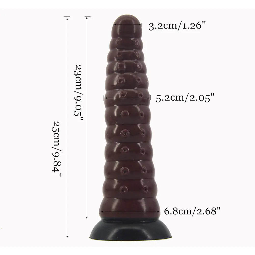 Silicone Realistic Dildo with Suction Cup for Adults