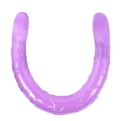 Double-Ended Transparent Crystal Dildo for Women