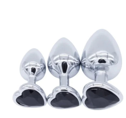 Metal Anal Plug for Couples - Alternative Pleasure Toy