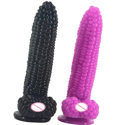 Corn-Style Realistic Masturbator and Anal Plug