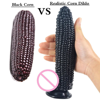 Corn-Style Realistic Masturbator and Anal Plug