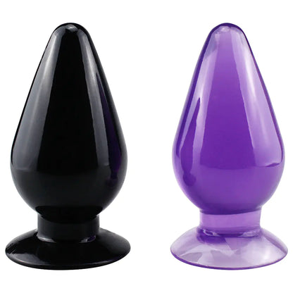 High Transparency Odorless TPE Large Anal Plug