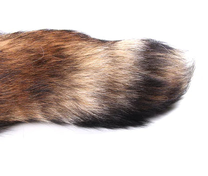 Fox Tail Anal Plug - Metal Pleasure Toy