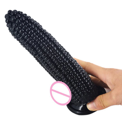 Corn-Style Realistic Masturbator and Anal Plug